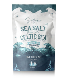 Saltique Sea Salt from the Celtic Sea Fine Ground 1LB