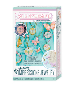 Bright Stripes Wish Craft DIY Fluttering Impressions Jewelry