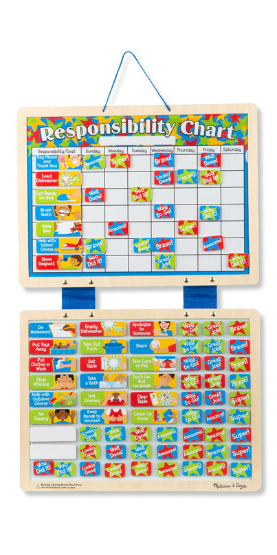 Melissa and doug responsibility sales chart canada