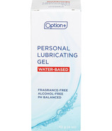 Option+ Water Based Personal Lubricating Gel