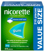 Nicorette Nicotine Gum Chill Mint 4mg
