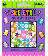 iScream Skeleton Gummy Bears Stickers