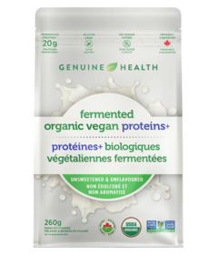 Genuine Health Fermented Organic Vegan Proteins+ Unflavoured