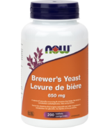 Levure Brewer's NOW Foods 650 mg