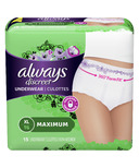 Always Discreet Incontinence Underwear Maximum XL