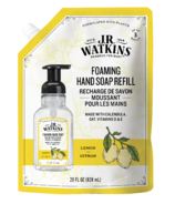 Pochette de recharge de savon moussant pour les mains J.R Watkin's Lemon