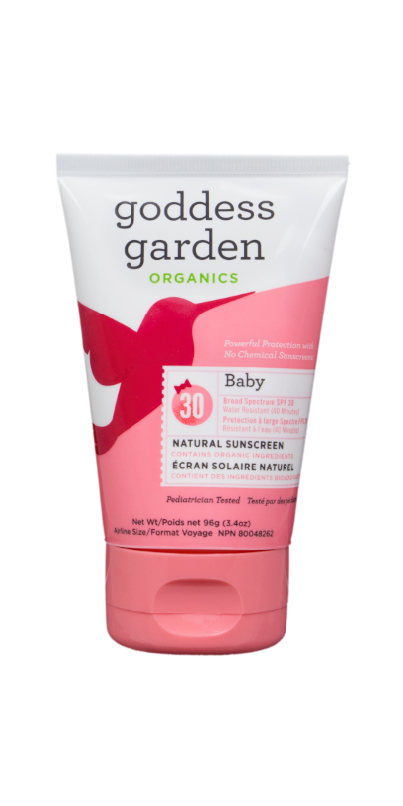 Goddess garden sale baby sunscreen