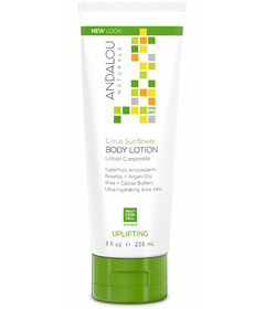 ANDALOU naturals Lait Corporel Rehaussant Tournesol Agrumes