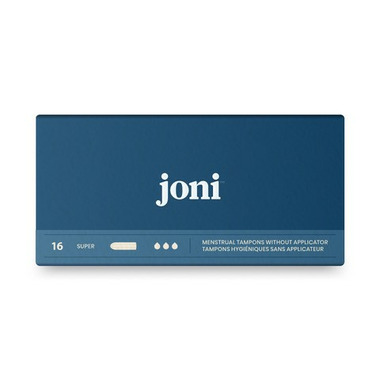 joni Organic Cotton Super Tampons