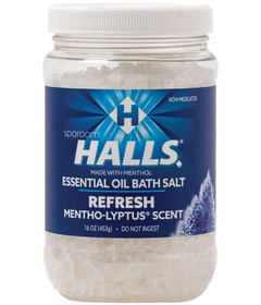 Halls Essential Oil Bath Salts Mentholyptus
