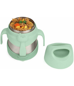 b.box Insulated Food Jar with Spork Spearmint