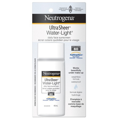 Buy Neutrogena Ultra Sheer Water-Light Daily Facial Sunscreen SPF 60 at