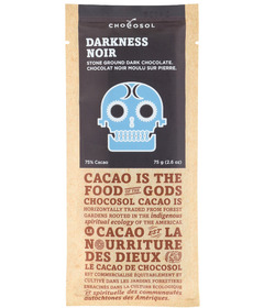 ChocoSol Darkness Stone Ground Dark Chocolate