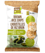 RiceUP! Popped Brown Rice Chips Pickle