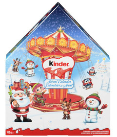 Calendrier de l'Avent des fêtes de fin d'année Kinder Mix