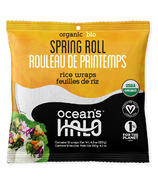 Enveloppements de riz spring roll biologique Halo d’Ocean