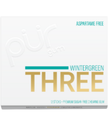 PUR Three Sugar Free Gum Wintergreen