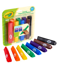 Crayola My First Washable Tripod Grip Markers