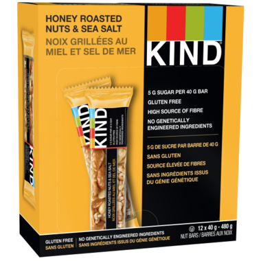 KIND Bars Honey Roasted Nuts & Sea Salt KIND Bars Honey Roasted Nuts & Sea Salt