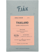 Fjak Thailand Dark Chocolate Bar 85% Cocoa