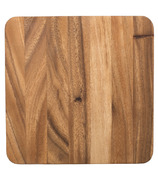 Planche à découper carrée en bois d'acacia Ironwood