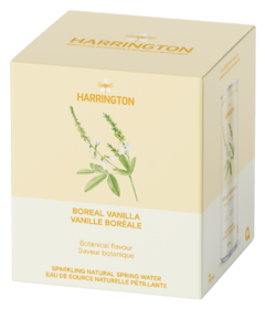 Harrington Sparkling Natural Spring Water Boreal Vanilla