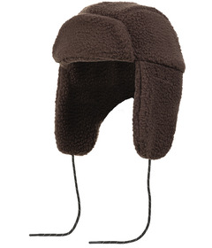 Bula Sherpa Bear Trapper Hat Chocolate