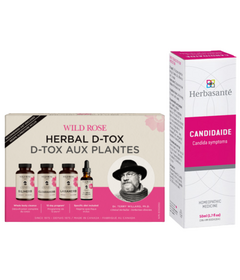 Wild Rose Detox & Herbasante Candida Bundle