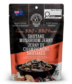 DJ & A Shiitake Mushroom Jerky Texas BBQ