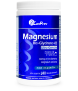 CanPrev Magnésium Bis-Glycinate 400 Poudre ultra douce