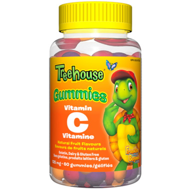 Webber Naturals Treehouse Vitamin C Gummies 125 mg Webber Naturals Treehouse Vitamin C Gummies 125 mg