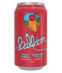 Balloon Sparkling Water Fruit Punch
