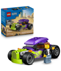 LEGO City Hot Rod Race Car Building Toy and Minifigure