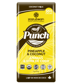 image of zazaubean Punch Pineapple & Coconut 55% Cacao with sku:148213