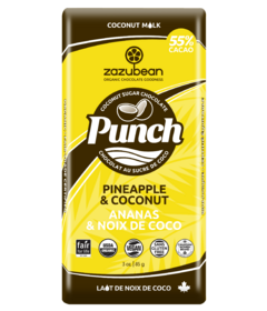 Punch Zazaubean Ananas & Noix de Coco 55 % Cacao