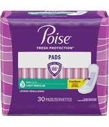 Serviettes d'incontinence Poise Absorbance légère Longueur régulière