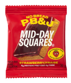 Mid-Day Squares No Bread PB&J Strawberry