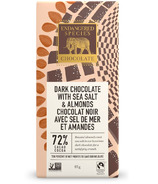 Endangered Species Dark Chocolate Bar with Sea Salt & Almonds