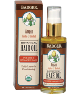 Badger huile botanique pour cheveux secs & cheveux abîmés
