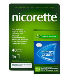 Nicorette Nicotine Replacement 4mg Lozenges Mint
