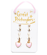Boutique Great Pretenders Boucles d'oreilles à clip mignonnes et élégantes (2 paires)