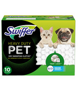 Swiffer Sweeper Pet Heavy Duty Multi-Surface Dry Cloth Refills