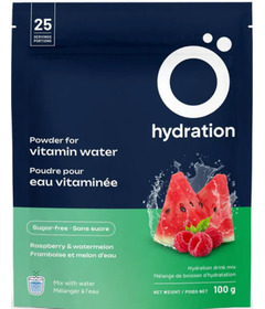 O Hydration WahOo Immunity-Boosters with Antioxidants Raspberry Watermelon