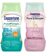 Coppertone Baby and Kids SPF 50 Sunscreen Bundle