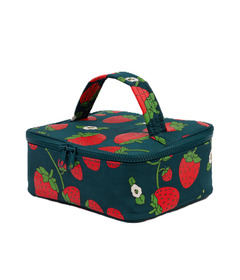 BAGGU Small Cosmetic Case Strawberry Blossom