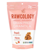 Rawcology Organic + Gluten Free Grain Free Granola Peach with Goji Berry
