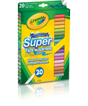 Marqueurs lavables Crayola Super Tips