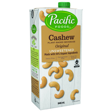 Pacific Unsweetened Original Cashew Beverage Pacific Unsweetened Original Cashew Beverage