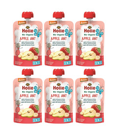 Holle Organic Pouch Apple with Banana & Pear Bundle