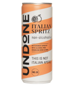 Undone Non-Alcoholic Cocktail Italian Spritz